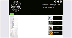 Desktop Screenshot of cravingscafe.com.au